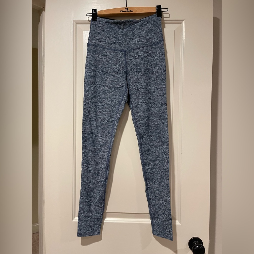 Beyond Yoga space dye legging blue, sz M